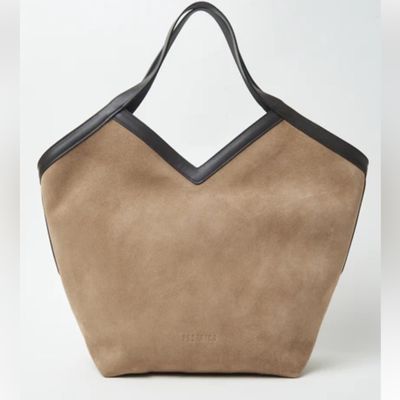 Peserico Handbags - Peserico Suede tote bag